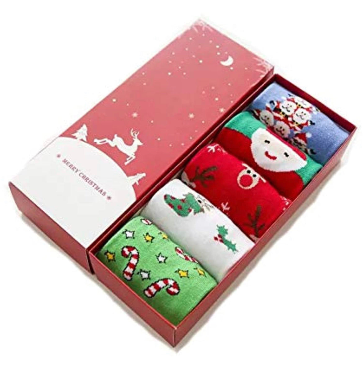 Festive Socks! Packaged neatly in a lovely festive box!