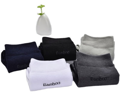 Lightweight Every Day Bamboo Socks - 5 Pair Box Set