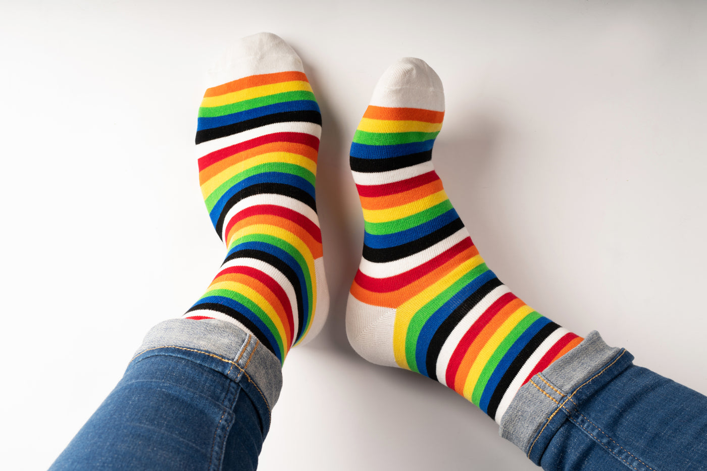 Rainbow Socks, Individual Pairs